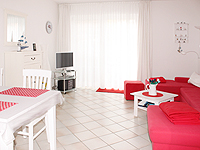 Wohnzimmer Ansicht - Ferienhaus »Rebecca« in Greetsiel - Seezungenweg 18 b - Objekt ID 15959
