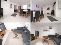 Wohnzimmer Ansicht - Ferienhaus »Auszeit« in Eilsum - Osterhörn 9 - Objekt ID 16138
