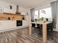Küchen Ansicht - Ferienhaus in Greetsiel - Nordseestr. 8 - Objekt ID 16059