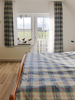 Schlafzimmer Ansicht - Ferienhaus »Klabauter« in Greetsiel - Borkumer Weg 2 - Objekt ID 16139