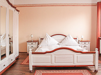 Schlafzimmer Ansicht - Ferienhaus »Altes Zollhaus« in Greetsiel - Kleinbahnstr. 8 - Objekt ID 16194