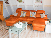 Wohnzimmer Ansicht - Ferienhaus »Kiebitz« in Greetsiel - Nordseestr. 35 - Objekt ID 16065