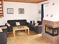 Wohnzimmer Ansicht - Ferienhaus »Langeoog 1«  in Greetsiel - Langeooger Weg 1 - Objekt ID 16098