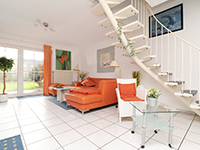 Wohnzimmer Ansicht - Ferienhaus »Deichkieker« in Greetsiel - Dollartstr. 12 - Objekt ID 16140