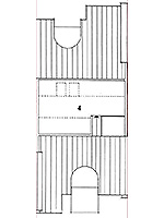Grundriss Dachgeschoss Ansicht - Ferienwohnung »Ankerloft«  in Greetsiel - Ant Hellinghus 29 b - Objekt ID 16214