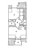 Grundriss Obergeschoss Ansicht - Ferienwohnung »Ankerloft«  in Greetsiel - Ant Hellinghus 29 b - Objekt ID 16214