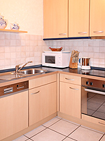 Küchen Ansicht - Ferienwohnung in Greetsiel - Seezungenweg 6 b - Objekt ID 15451