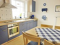 Küchen Ansicht - Ferienwohnung in Greetsiel - Loggerweg 6 b - Objekt ID 15707