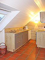 Küchen Ansicht - Ferienwohnung »Scholle 10« in Greetsiel - Schollenweg 10 - Objekt ID 16095