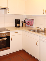 Küchen Ansicht - Ferienwohnung in Greetsiel - Seezungenweg 6 a - Objekt ID 16110