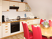 Küchen Ansicht - Ferienwohnung »Seezunge OG«  in Greetsiel - Seezungenweg 20 b | FeWo 2 - Objekt ID 16114