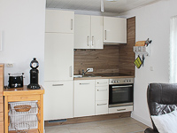 Küchen Ansicht - Ferienwohnung »Möwe« in Greetsiel - Memmertbalje 5 - Objekt ID 16116