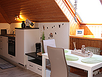 Küchen Ansicht - Ferienwohnung »Klara«  in Greetsiel - Zur Hauener Hooge 14 - Objekt ID 16120