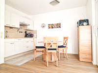 Küchen Ansicht - Ferienwohnung »Seerose« in Greetsiel - Greetsieler Nacken 19 - Objekt ID 16124
