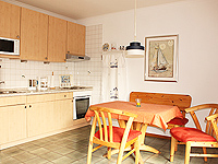 Küchen Ansicht - Ferienwohnung in Greetsiel - Greetsieler Nacken 27 | FeWo 2 - Objekt ID 16125