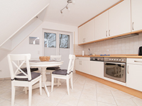 Küchen Ansicht - Ferienwohnung »Nordlicht« in Greetsiel - Kleinbahnstr. 6 - Objekt ID 16141