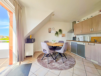 Küchen Ansicht - Ferienwohnung »Deichzeit« in Greetsiel - Greetsieler Nacken 21 - Objekt ID 16253