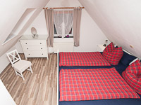 Schlafzimmer Ansicht - Ferienwohnung in Greetsiel - Klaus-Störtebeker-Weg 15 a - Objekt ID 15914