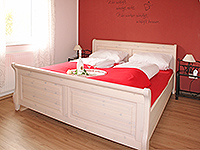 Schlafzimmer Ansicht - Ferienwohnung »Feldkieker Vergissmeinnicht« in Greetsiel - Peter-Barfs-Str. 8 | FeWo 2 - Objekt ID 16018