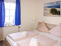 Schlafzimmer Ansicht - Ferienwohnung »Friesenoase« in Greetsiel - Schollenweg 7 a - Objekt ID 16111