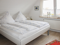 Schlafzimmer Ansicht - Ferienwohnung »Möwe« in Greetsiel - Memmertbalje 5 - Objekt ID 16116