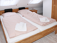 Schlafzimmer Ansicht - Ferienwohnung »Strandmuschel«  in Greetsiel - Seezungenweg 5 | FeWo 1 - Objekt ID 16123