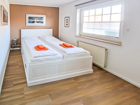 Schlafzimmer Ansicht - Ferienwohnung »Seerose« in Greetsiel - Greetsieler Nacken 19 - Objekt ID 16124