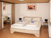 Schlafzimmer Ansicht - Ferienwohnung in Greetsiel - Leybuchtpolder - Zur Hohen Plate 7 | FeWo 4 - Objekt ID 16150