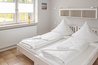 Schlafzimmer Ansicht - Ferienwohnung »Jann« in Greetsiel - Ant Hellinghus 21 - Objekt ID 16172