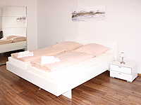 Schlafzimmer Ansicht - Ferienwohnung »Nordwind SÜD« in Greetsiel - Kalvarienweg 6 | FeWo 1 - Objekt ID 16182