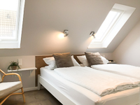Schlafzimmer Ansicht - Ferienwohnung »Deichelfe« in Greetsiel - Ant Hellinghus 21 - Objekt ID 16216