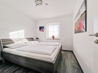Schlafzimmer Ansicht - Ferienwohnung »Kati« in Greetsiel - Klaus-Störtebeker-Weg 22 - Objekt ID 16226