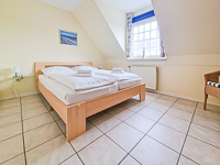Schlafzimmer Ansicht - Ferienwohnung »Deichwind«  in Greetsiel - Greetsieler Nacken 19 - Objekt ID 16248