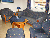 Wohnzimmer Ansicht - Ferienwohnung in Greetsiel - Loggerweg 6 b - Objekt ID 15707