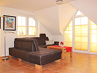 Wohnzimmer Ansicht - Ferienwohnung in Greetsiel - Edzard-Cirksena-Str. 5 | FeWo 4 - Objekt ID 16071