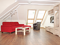 Wohnzimmer Ansicht - Ferienwohnung »Nordwind« in Greetsiel - Kalvarienweg 6 | FeWo 3 - Objekt ID 16078