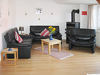 Wohnzimmer Ansicht - Ferienwohnung in Greetsiel - Schollenweg 9 | FeWo 1 - Objekt ID 16080