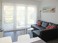 Wohnzimmer Ansicht - Ferienwohnung in Greetsiel - Schollenweg 6 - Objekt ID 16142