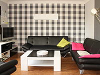 Wohnzimmer Ansicht - Ferienwohnung in Greetsiel - Ziegeleistr. 1 - Objekt ID 16144