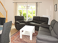 Wohnzimmer Ansicht - Ferienwohnung in Greetsiel - Leybuchtpolder - Zur Hohen Plate 7 | FeWo 1 - Objekt ID 16147
