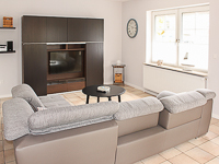 Wohnzimmer Ansicht - Ferienwohnung »Jann« in Greetsiel - Ant Hellinghus 21 - Objekt ID 16172