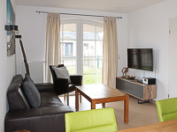 Wohnzimmer Ansicht - Ferienwohnung »Jola« in Greetsiel - An den Greetsieler Grachten 13 - Objekt ID 16179