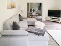 Wohnzimmer Ansicht - Ferienwohnung »Knutt 1« in Greetsiel - Schollenweg 15 - Objekt ID 16198