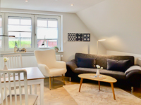 Wohnzimmer Ansicht - Ferienwohnung »Deichherz« in Greetsiel - Ant Hellinghus 21 - Objekt ID 16217