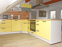 Küchen Ansicht - Ferienwohnung »Nordlicht« in Pilsum - Loogstraat 33 | FeWo 4 - Objekt ID 16075