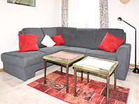 Wohnzimmer Ansicht - Ferienwohnung »Kleine Möwe« in Pilsum - Loogstraat 33 | FeWo 3 - Objekt ID 15969