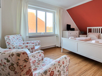 Wohnzimmer Ansicht - Zimmer »Pension Gästehaus Funk« in Greetsiel - Inselstr. 11 | Doppelzimmer 5 - Objekt ID 11038